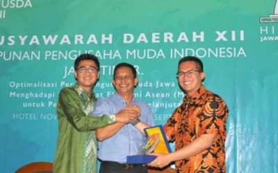 Hari Hardono di Musda Hipmi XII Jawa Timur