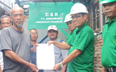 CSR PT Saraswanti Anugerah Makmur Tbk – Unit Produksi Medan