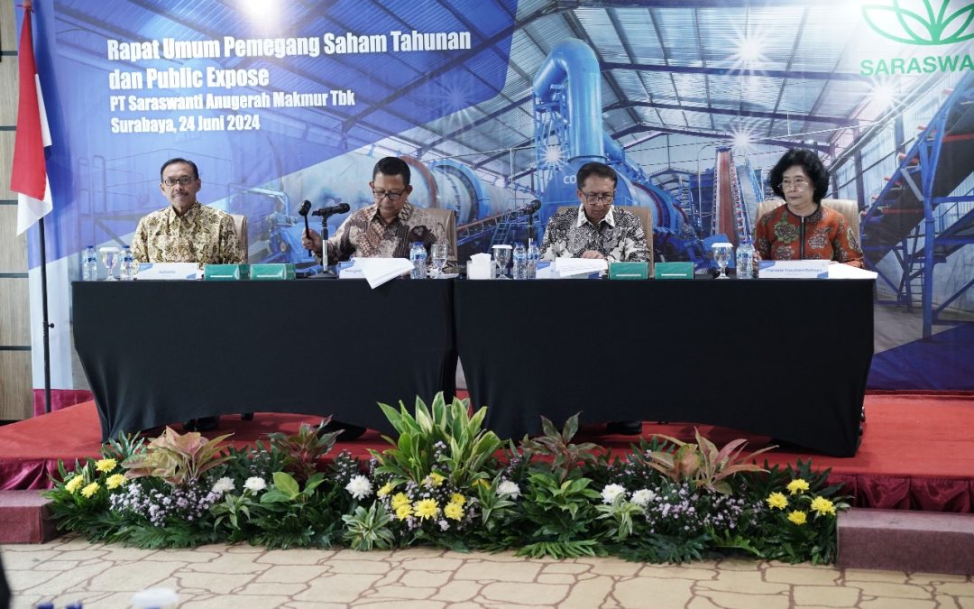 Rapat Umum Pemegang Saham Tahunan dan Public Expose PT Saraswanti Anugerah Makmur Tbk. Surabaya