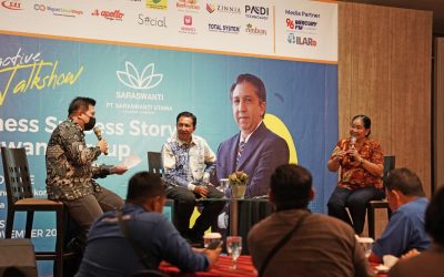 Direktur Utama PT Saraswanti Anugerah Makmur Tbk, Bapak Yahya Taufik mengisi Seminar Asosiasi Manajemen Indonesia (AMA) Surabaya