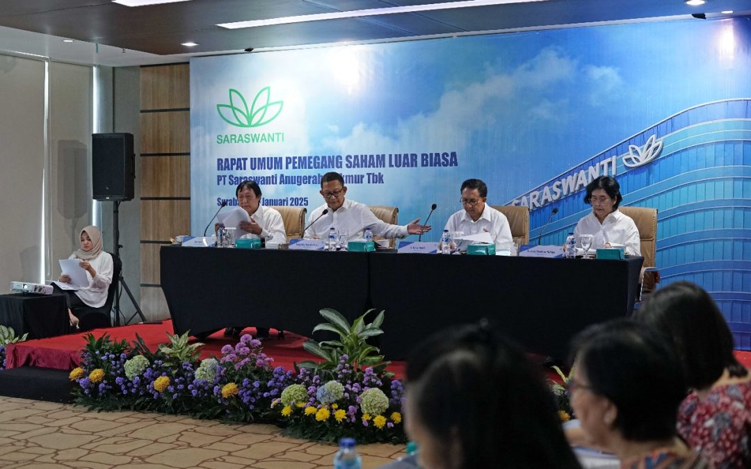 Rapat Umum Pemegang Saham Luar Biasa PT Saraswanti Anugerah Makmur Tbk