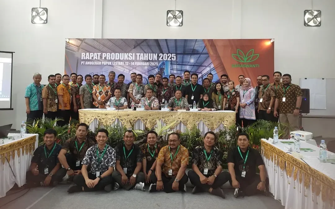 Rapat Produksi Divisi Pupuk Saraswanti Group Tahun 2025